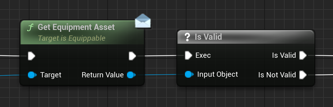 Blueprint message node